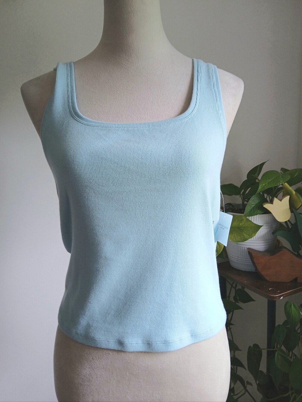 New With Tags-American Eagle-Light Blue- Tank Top-Size XL
